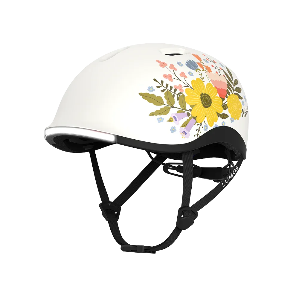 Lumos Nyxel Smart Bike Helmet - Flower Power