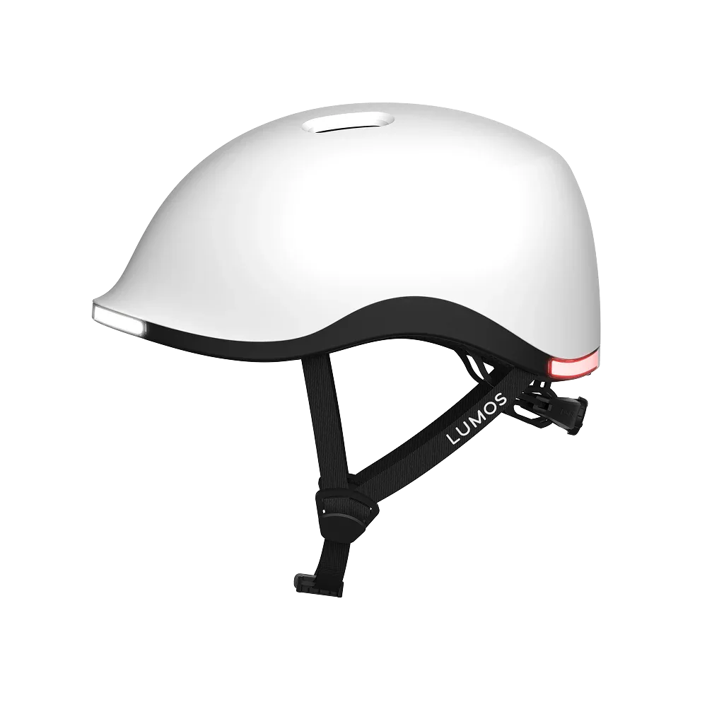 Lumos Nyxel Smart Bike Helmet - White