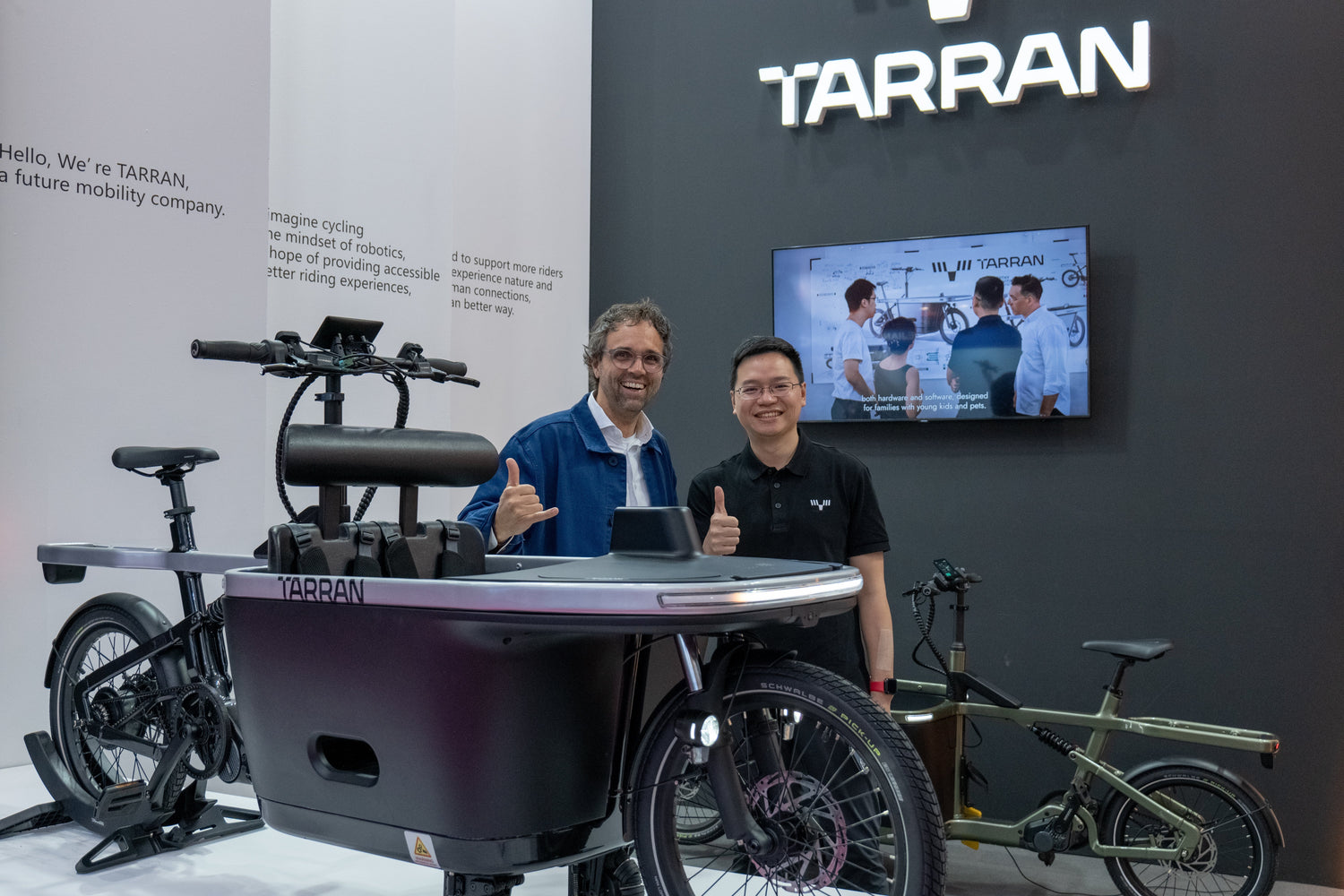TARRAN Introduceert T1 Pro op Eurobike 2024, nieuwe normen stellen voor stedelijke gezinsmobiliteit