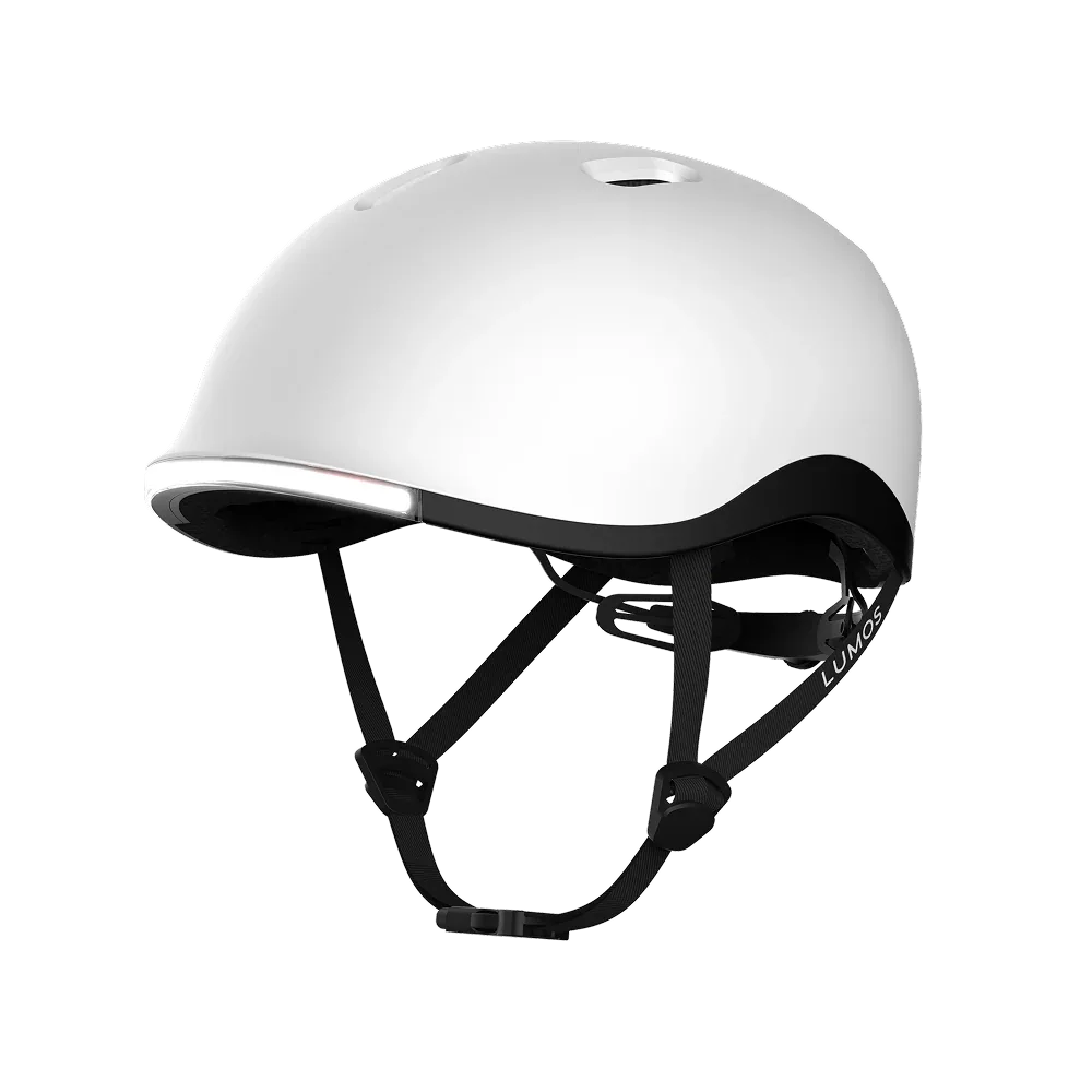 Lumos Nyxel Smart Bike Helmet - White
